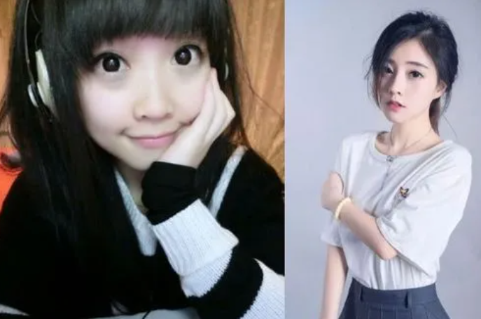 冯提莫16岁旧照曝光，鼻塌脸圆判若两人，瘦了40斤后实在太美了