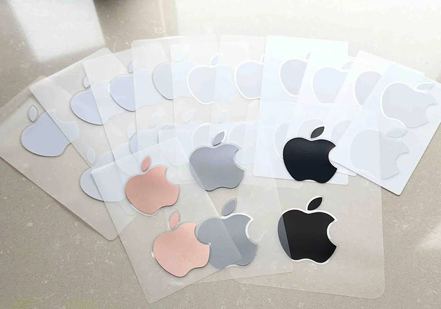 苹果不再赠送的logo贴纸，这些年，果粉们都把它贴哪去了？