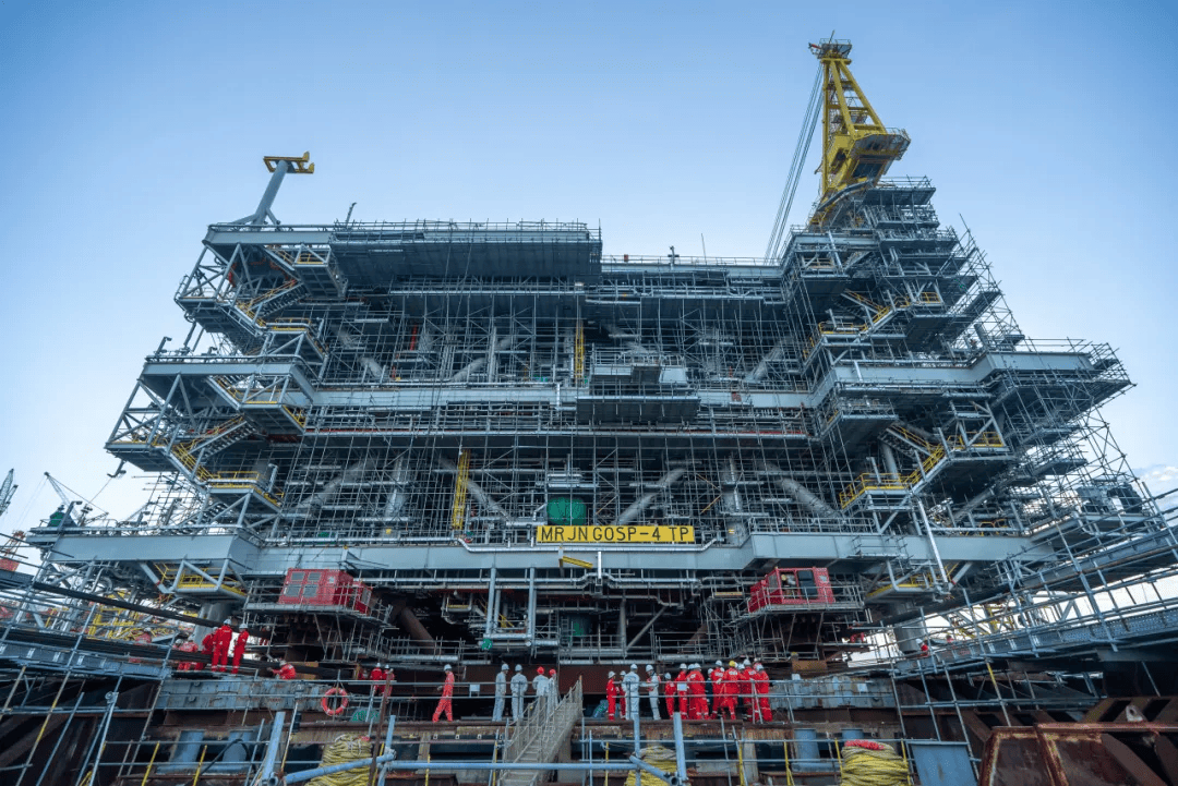 中智伟业资讯 | 我国建造的最大国际海洋油气平台完工交付