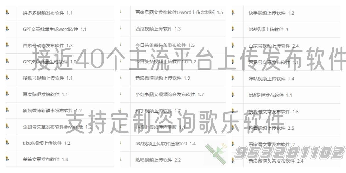 b站视频自动上传丨优酷视频批量发布工具