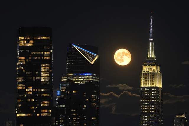 2024 年超级月亮：来自世界各地的照片