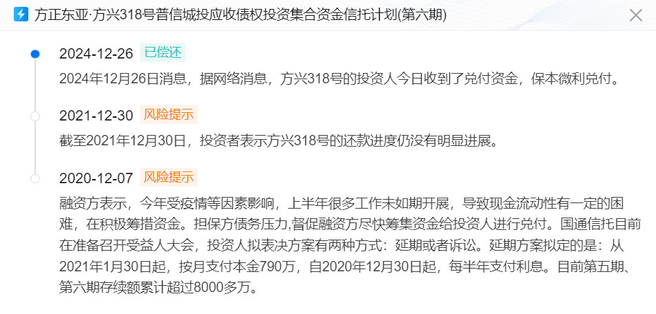 1月市场披露27件非标资产风险事件