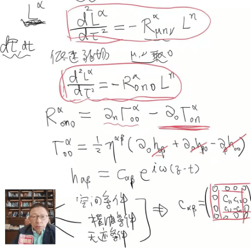 如何理解引力波效应？《张朝阳的物理课》推导测地偏离方程