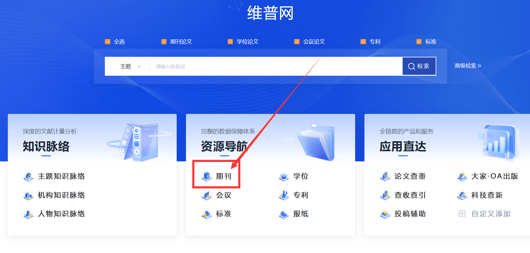 必看,论文发表,知网、万方、维普期刊检索步骤