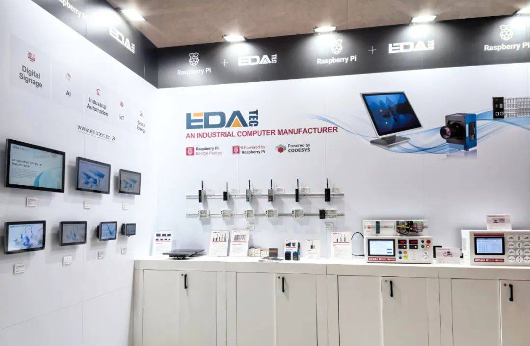 上海晶珩和树莓派的工业树莓派之旅:ew2025 德国展第二天!