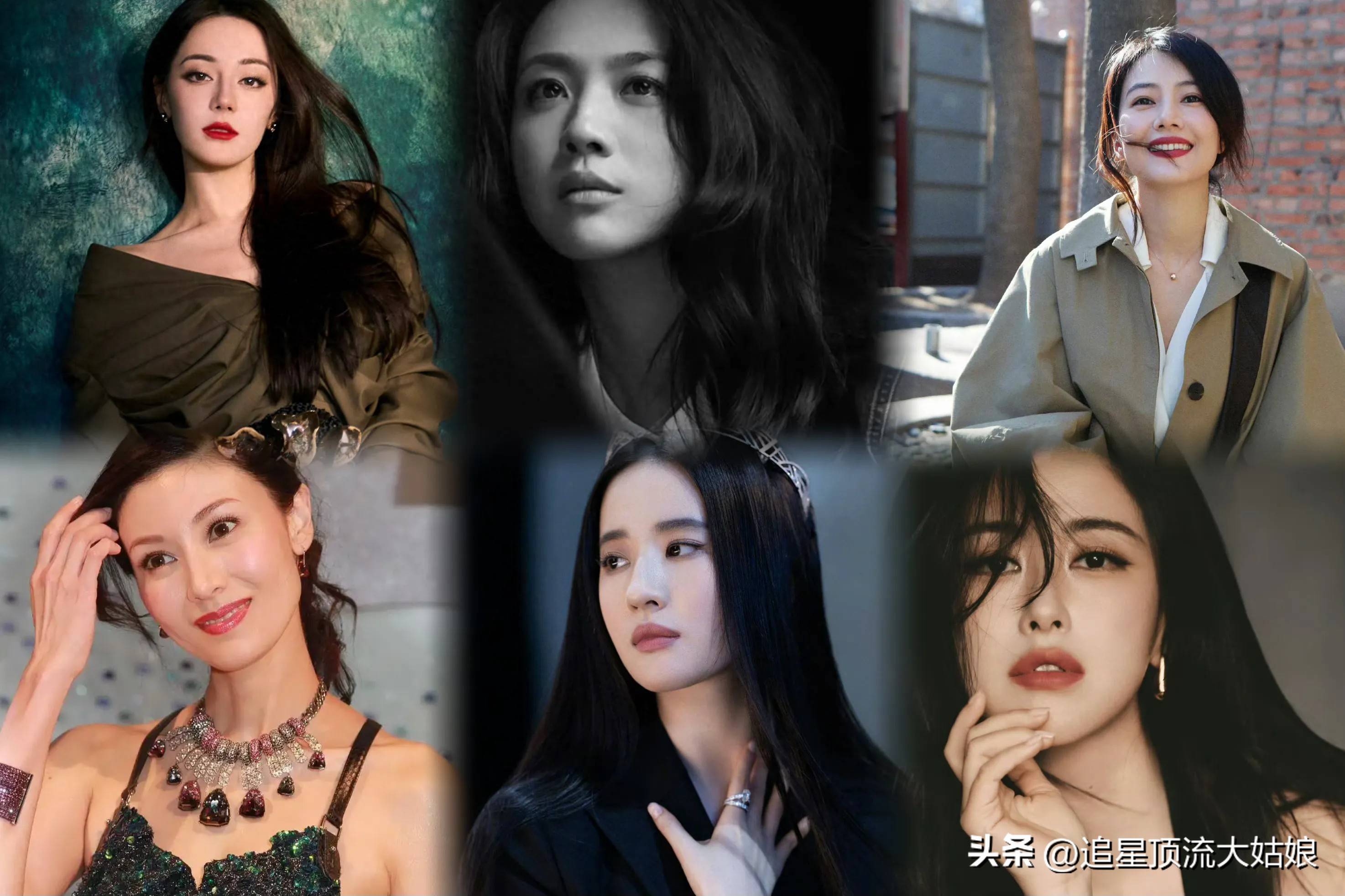 亚洲真正的顶级绝色美女刘亦菲第3热巴第10第1名没争议中国女网红排行榜前十名