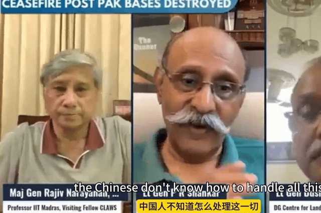 印度中将神逻辑！被歼10CE打败后，还说中国人不擅长战斗？