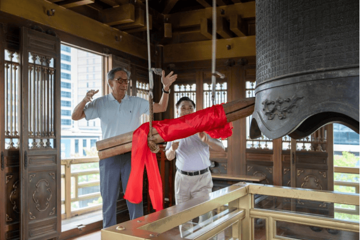 《镜子里的香积寺》 致敬贝聿铭 纪念贝建中访问杭州英蓝2周年（下）