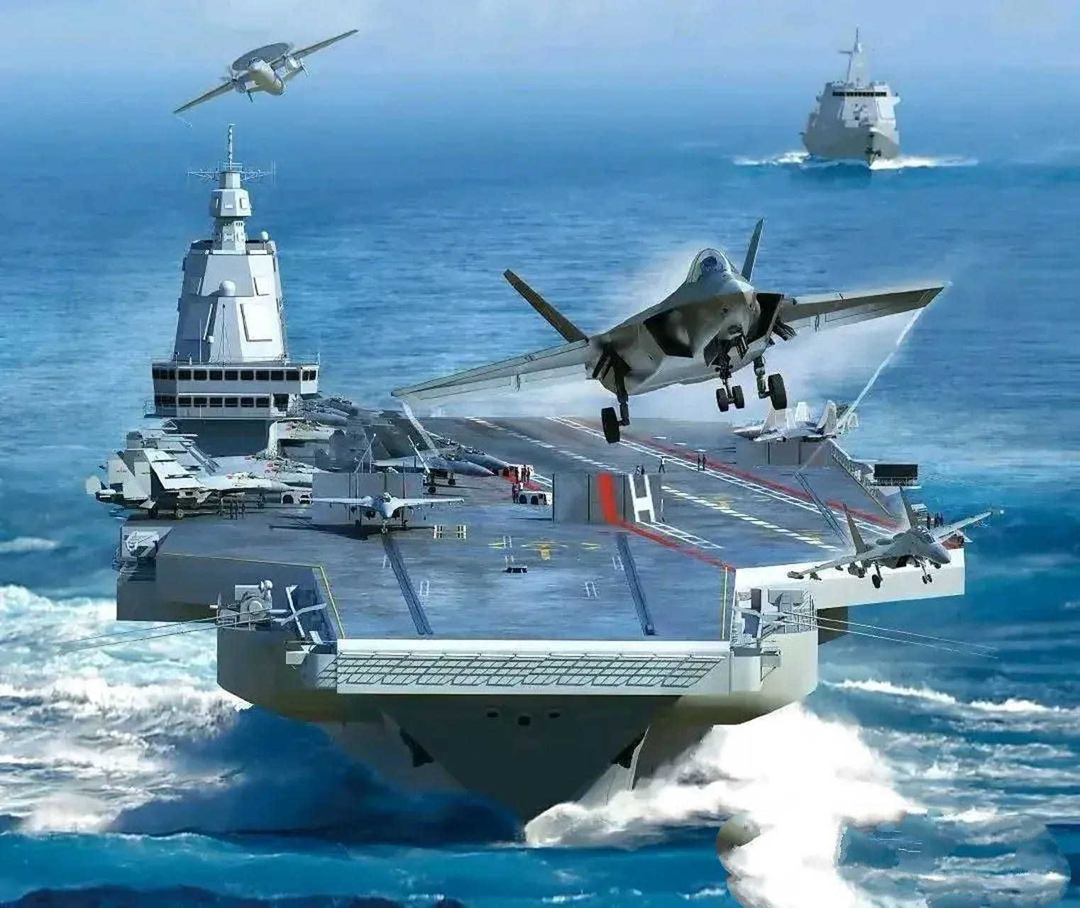 东海巨舰腾空起！电磁弹射零故障创纪录，美军航母黯然失色