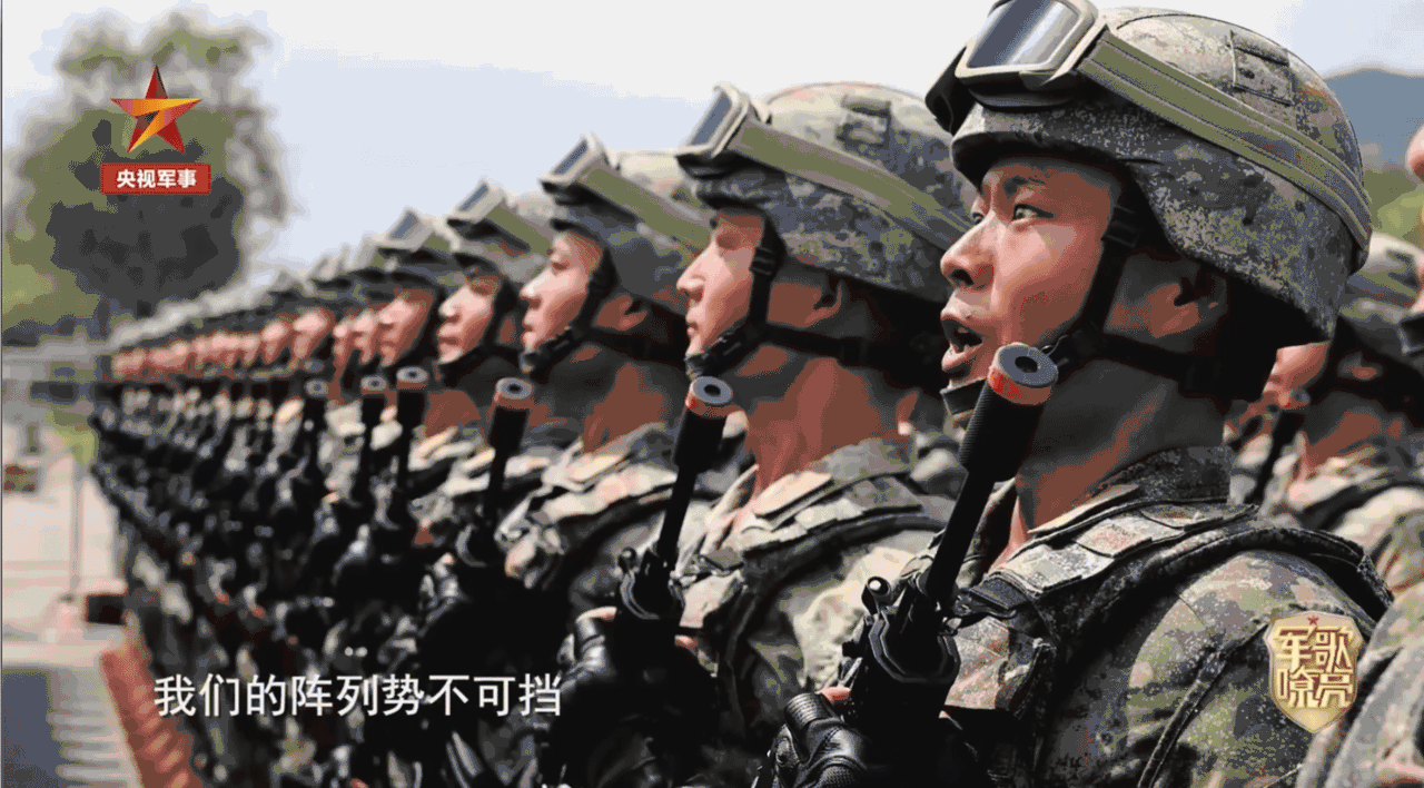 九三阅兵倒计时6天！气势如虹、英姿飒爽在训练场上具象化了