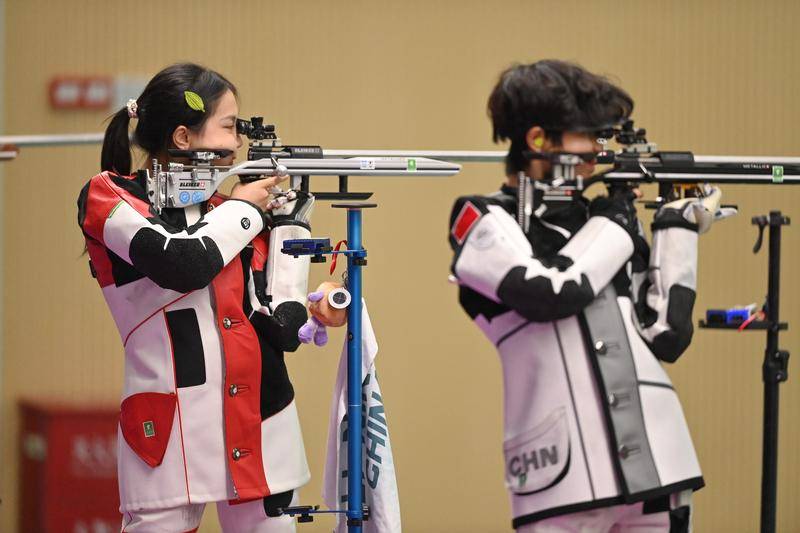 射击第三金！全运会女子50米步枪三姿 浙江队逆转夺冠