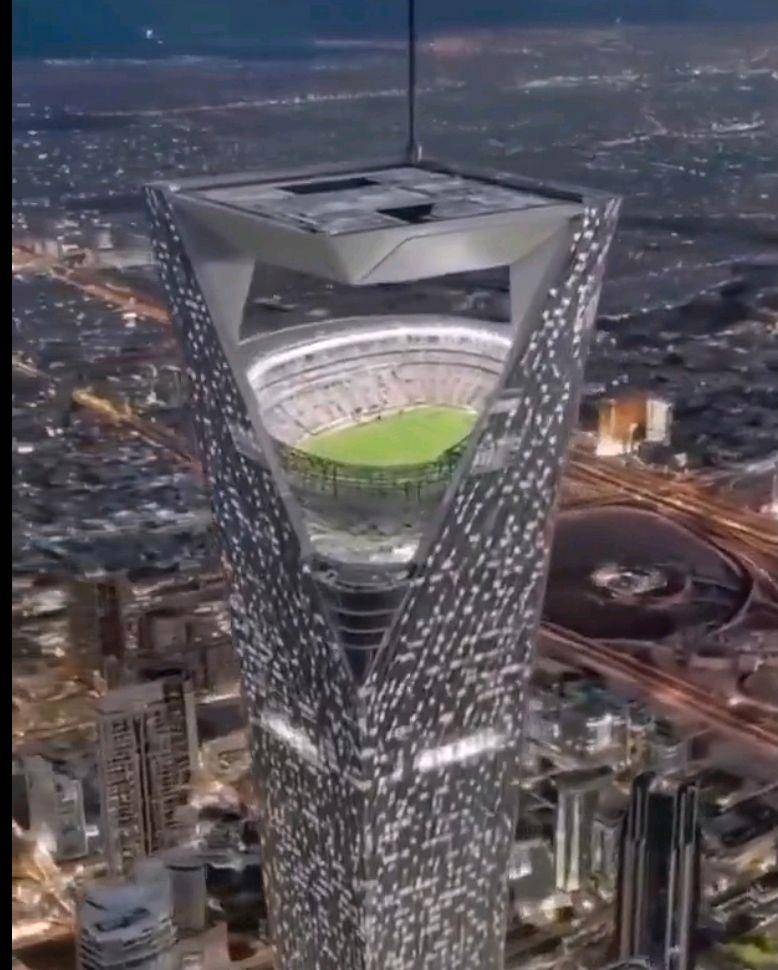沙特2034世界杯颠覆式想象∶350米高空建设空中球场4万多座位足球直播-NBA直播_英超_世界杯体育【超清在线观看】