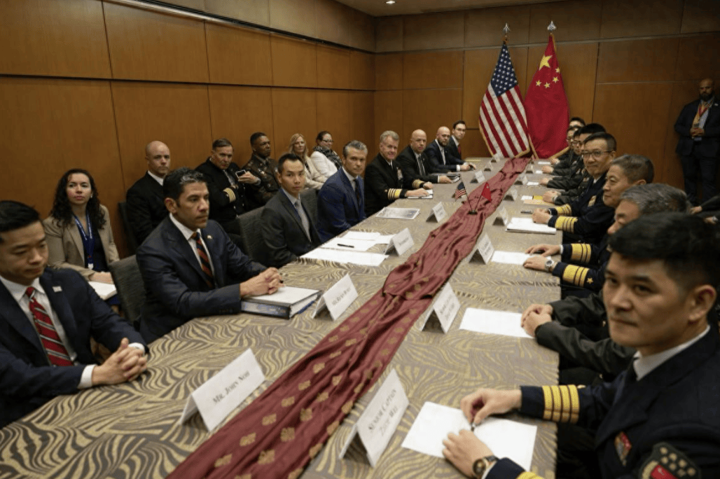 中美防长会谈结束，赫格塞思对华作出保证，中方对美提出两个要求