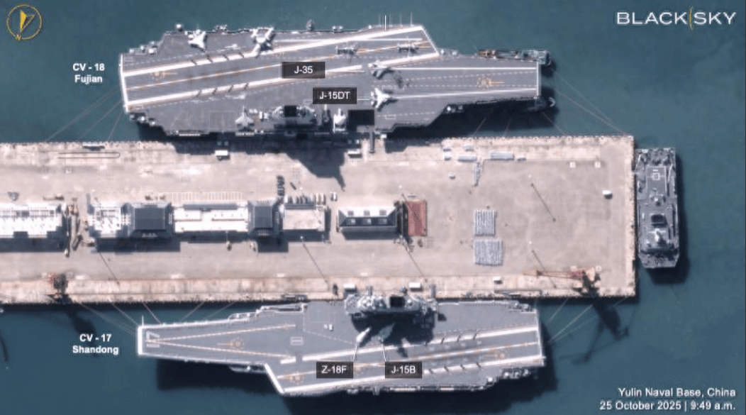 舷号闪亮，摆满舰载机！福建舰的“大日子”，或许真的要来了？