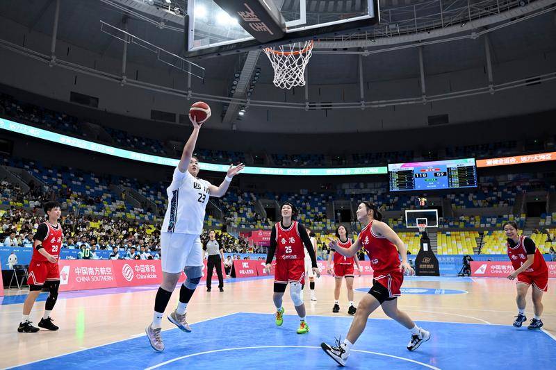 全运会｜女篮小组赛：四川连捷赢香港 湖北苦战胜山东