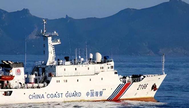 中方舰队抵达钓鱼岛，日本巡逻船出动，不到一天，美军也下场了