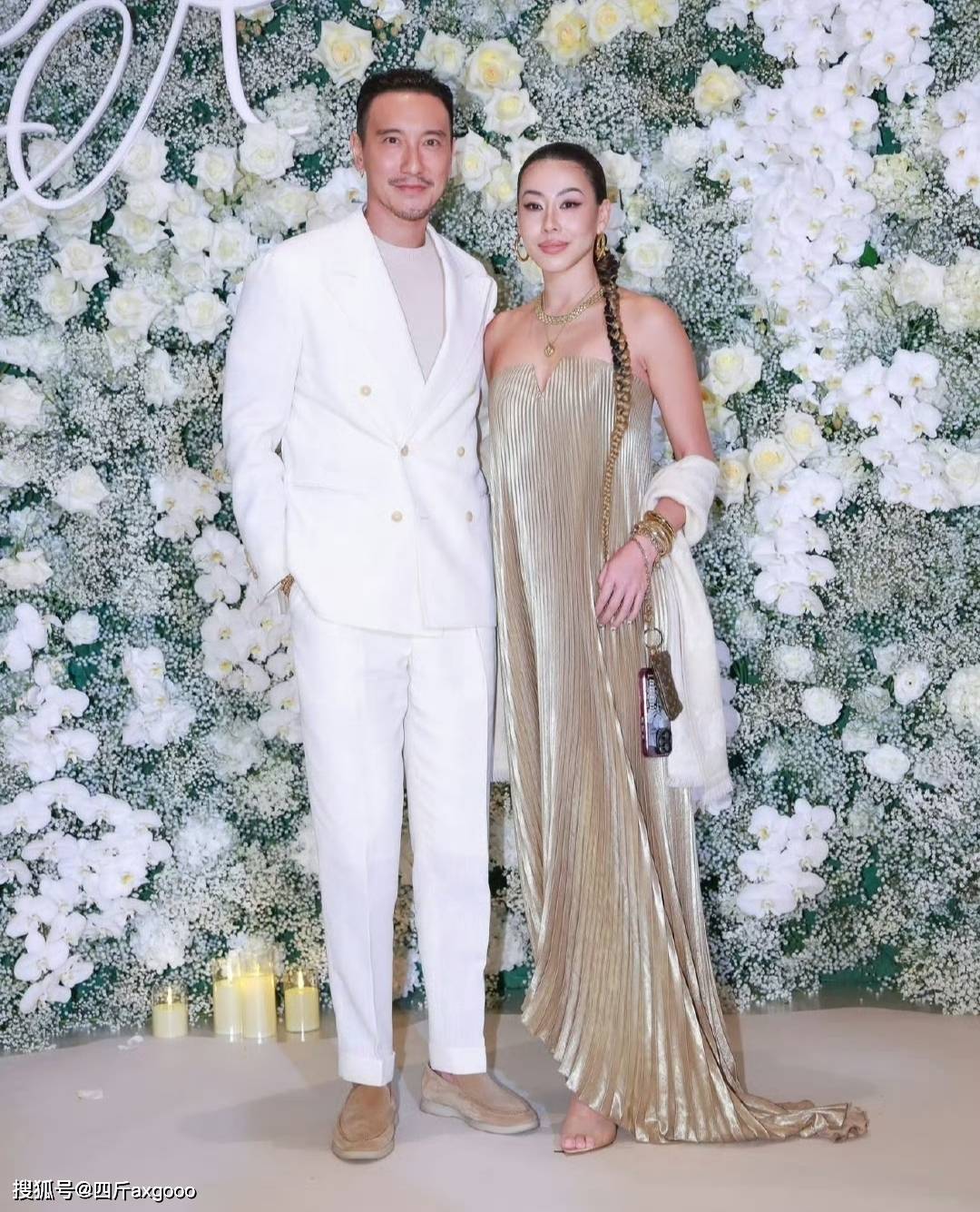 男女不分！陶晶莹带女儿参加婚礼，被误认成儿子，神似网红郭有才