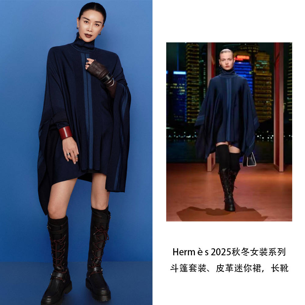 高圆圆低胸修身裙好有冲击力，刘诗诗满裙花瓣自带油画氛围！