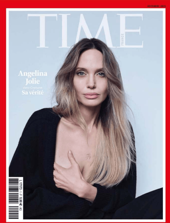 朱莉公开乳腺切除手术疤痕 曾因携带致癌基因接受手术