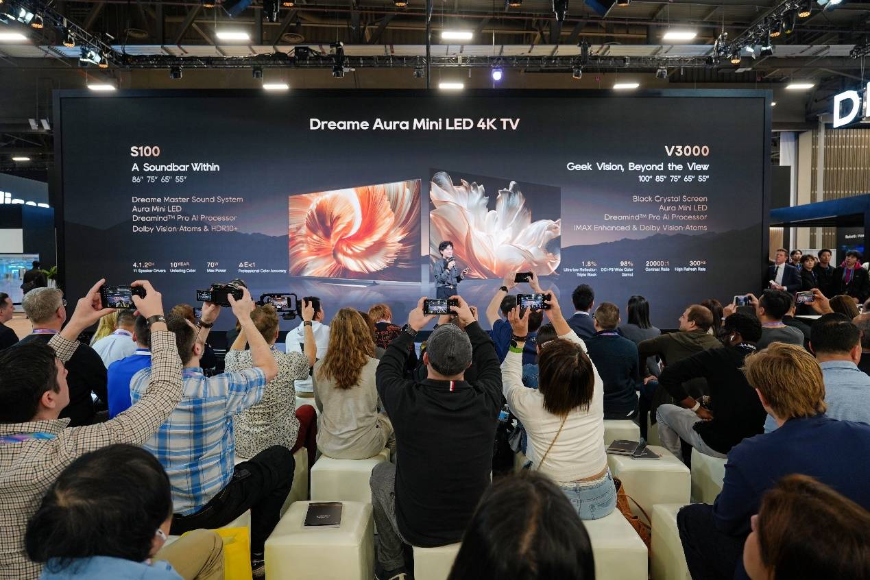 追觅电视CES首秀：拳拳到肉的创新 用三重AI重新发明电视！