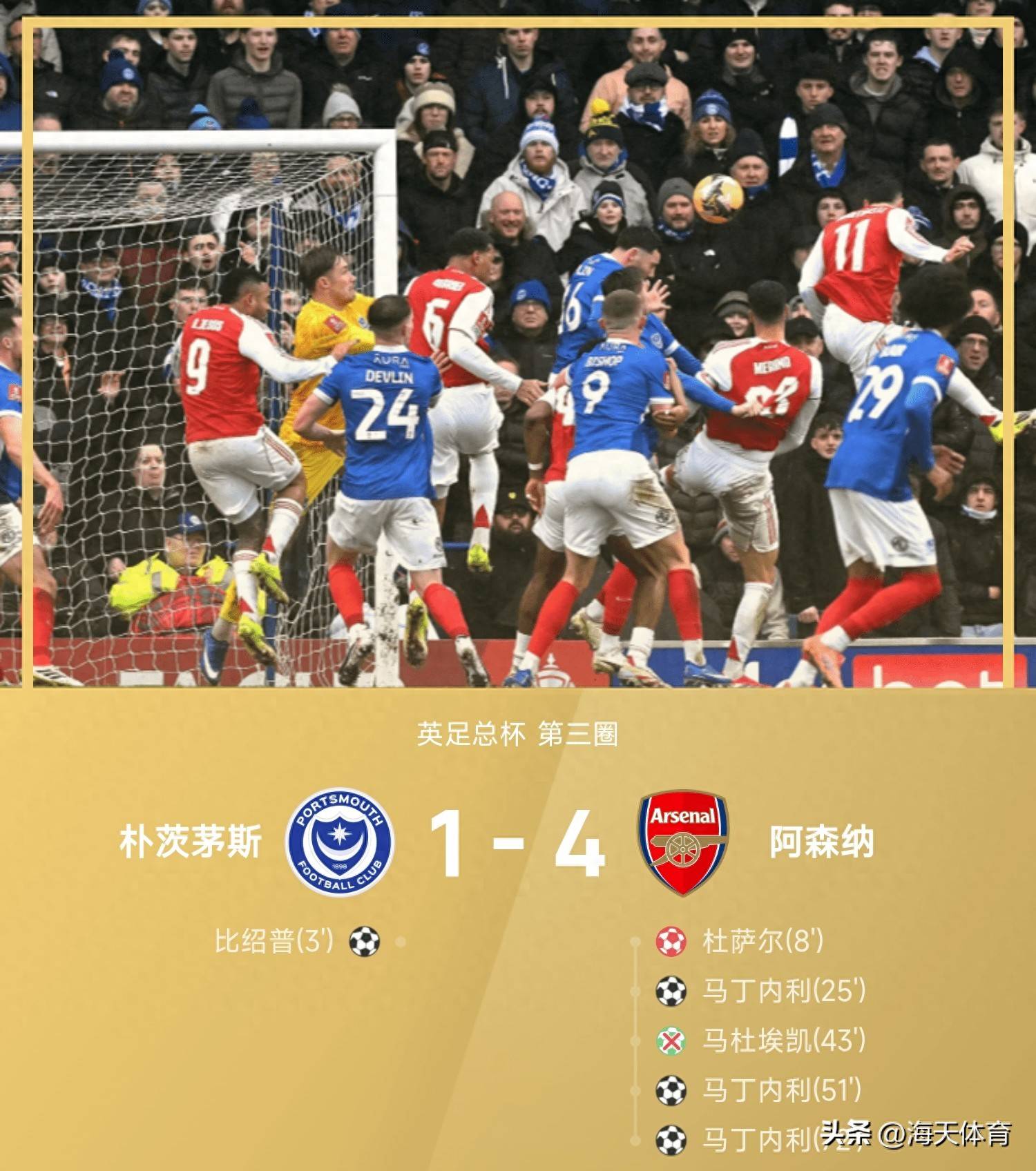 英格兰足球超级联赛1-14-1欧洲疯狂一夜！阿森纳大胜晋级AC米兰翻车又翻车了！