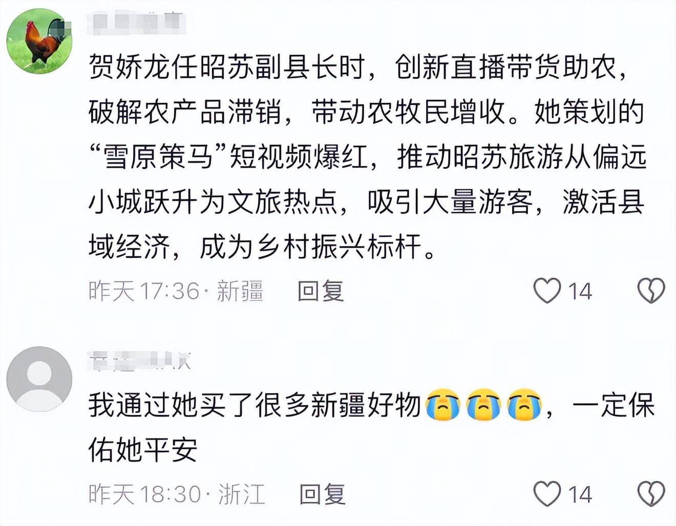 47岁贺娇龙去世，同学发声：遗体已运回老家，安葬在父亲墓地旁