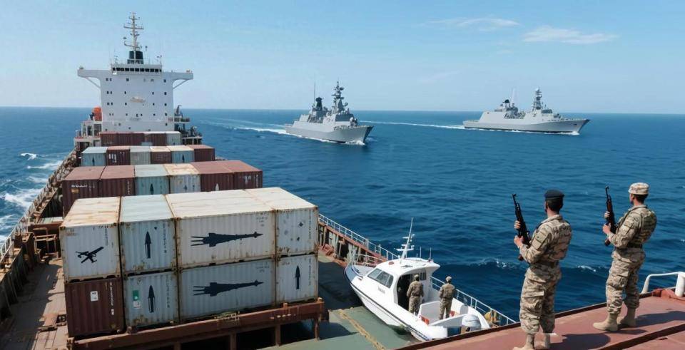 伊朗采购一船俄制军火，运回途中，突然爆炸全部沉没