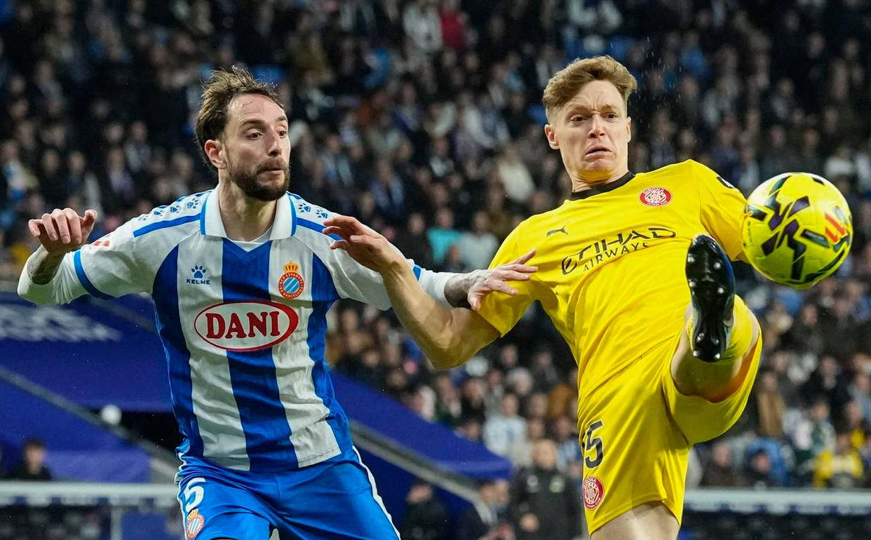 西班牙足球甲级联赛西班牙人大冷门负于赫罗纳最新西甲积分榜震动