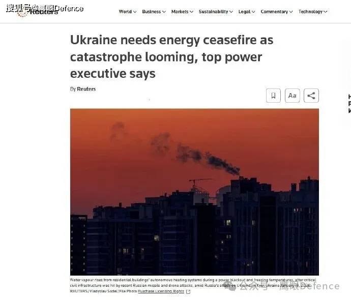 “恐怖之夜”：击落9枚超音速巡航导弹，但乌克兰已濒临灾难边缘