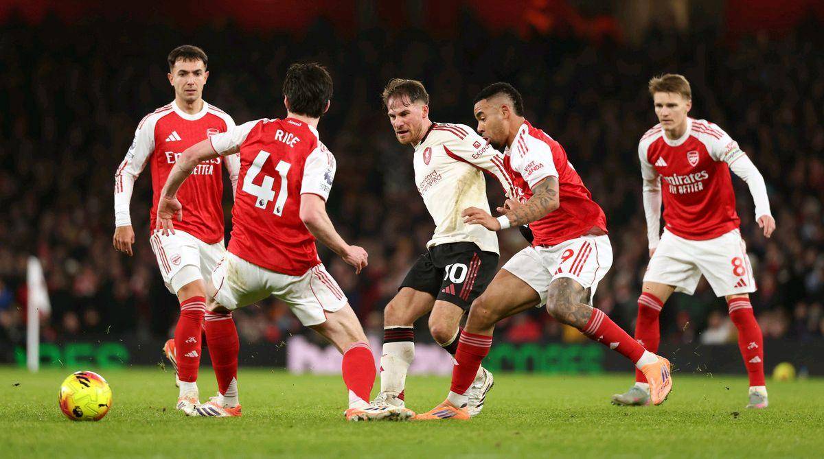 今日足球：阿森纳对阵曼彻斯特联纽卡斯尔联对阵阿斯顿维拉英格兰足球超级联赛