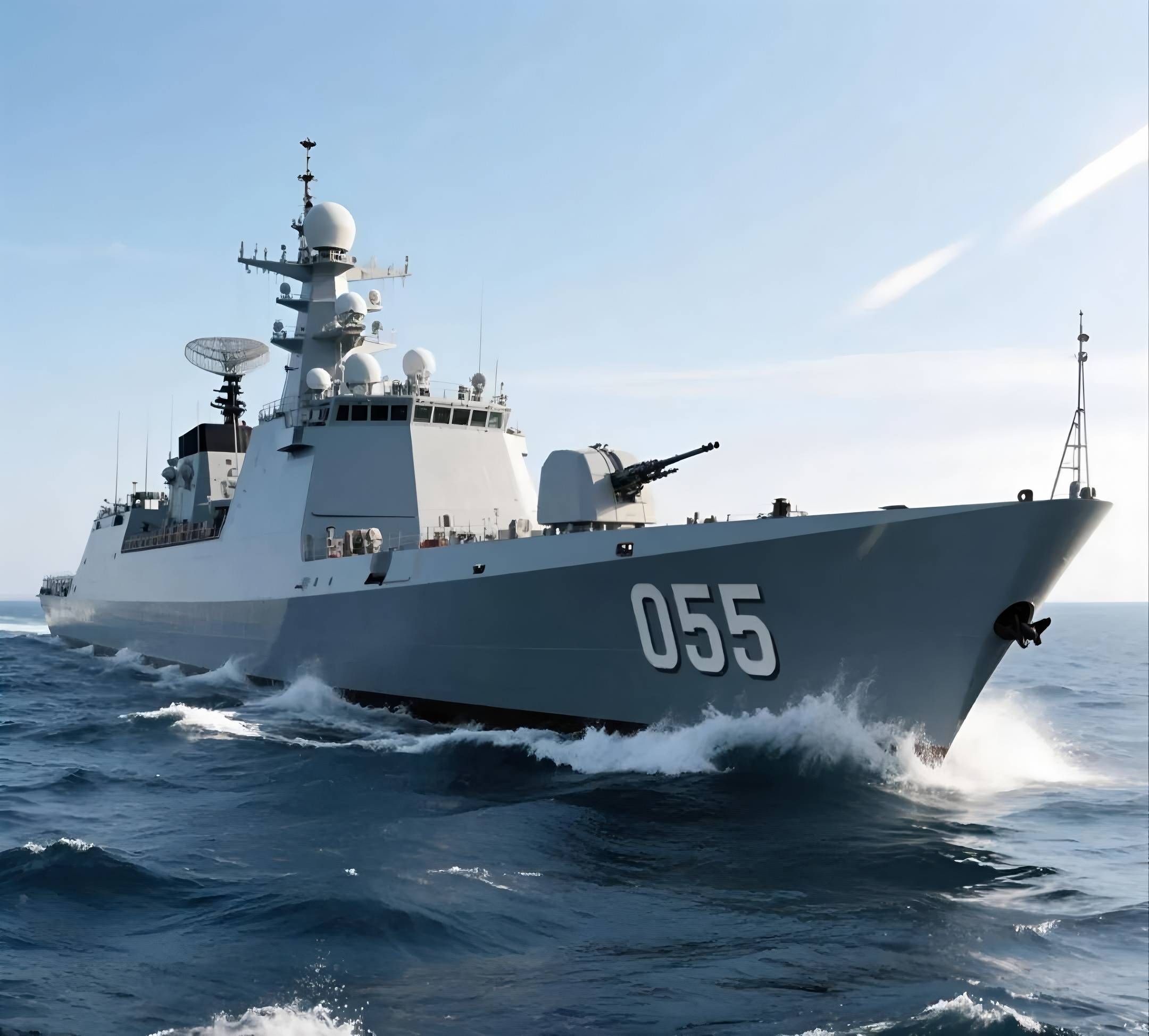 东海舰队喜提055万吨大驱：为什么最硬的拳头，最后才落向东海？
