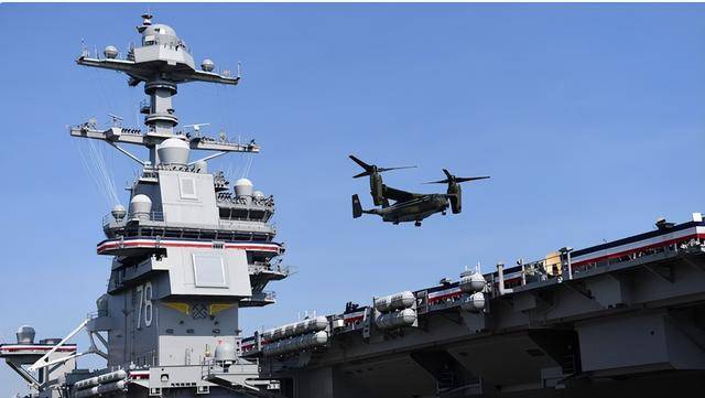 美军“福特”号航母被迫停了下来，原因是遭遇了“厕所危机”，紧急脱离战场！