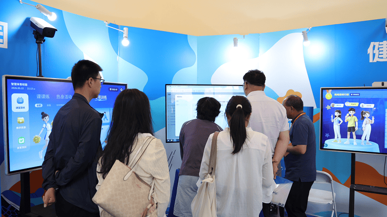 融梦科技亮相上海教博会「AI+体育」数智化方案赋能教育未来(图5)