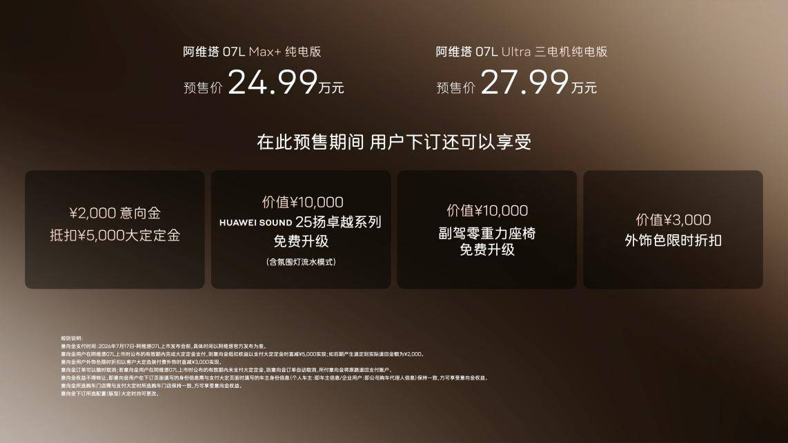 张凌赫代言!“智美大五座豪华SUV”阿维塔07L开启预售2499万元起(图1)