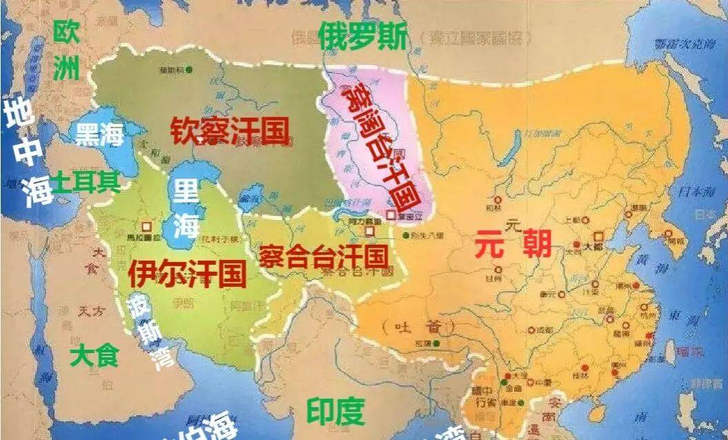 
        元朝灭亡时，四大汗国为何见死不救