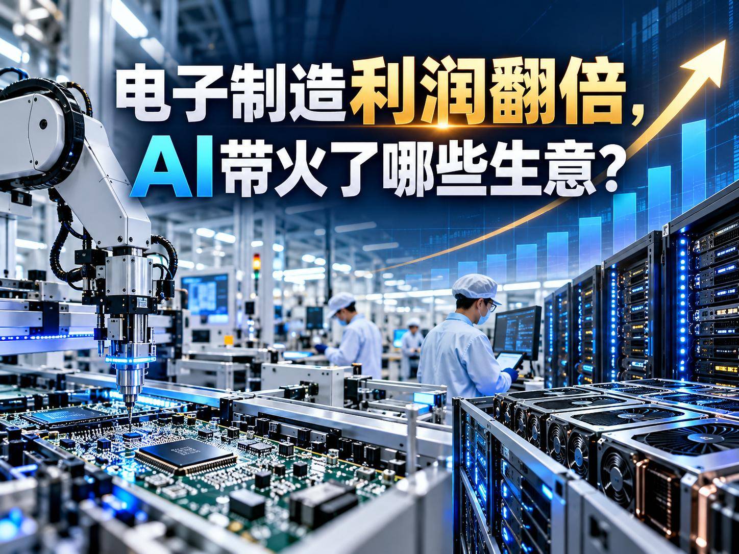电子制造利润翻倍，AI带火了哪些生意？