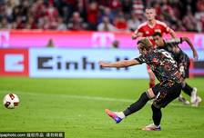 组图：德甲-拜仁7-0柏林联合 奥利塞戴帽庆祝图2