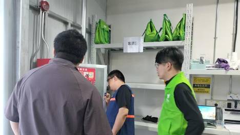 胜利东街社区为新入驻辖区企业开展消防安全检查