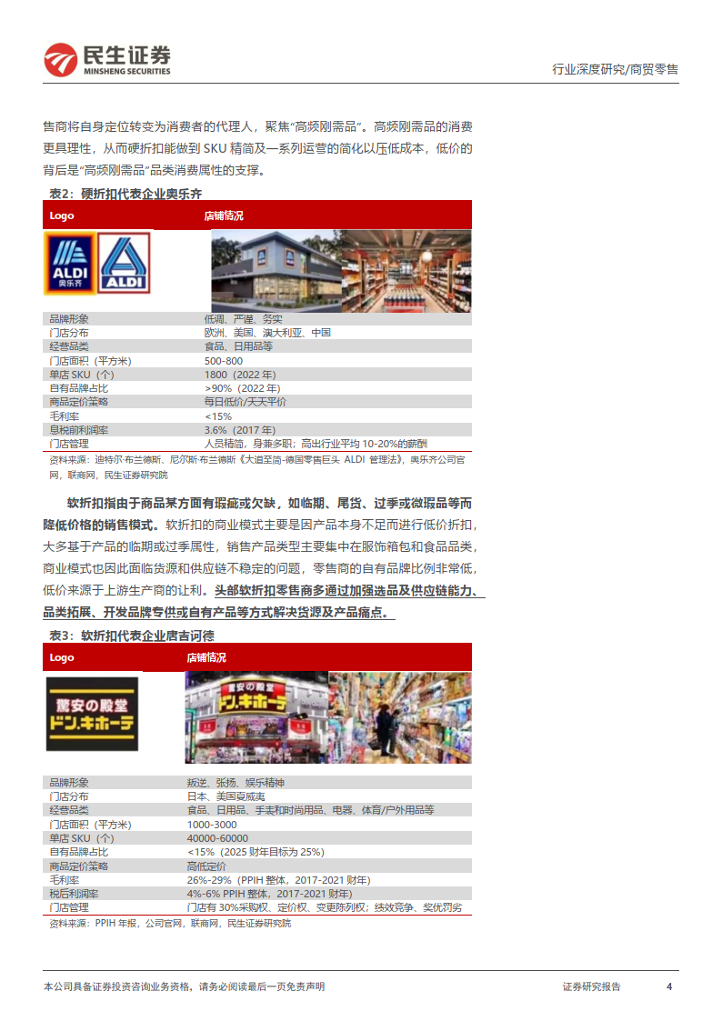 折扣零售框架：海外折扣零售行业穿越周期，探索我国线下折扣零售渠道发展空间(图4)