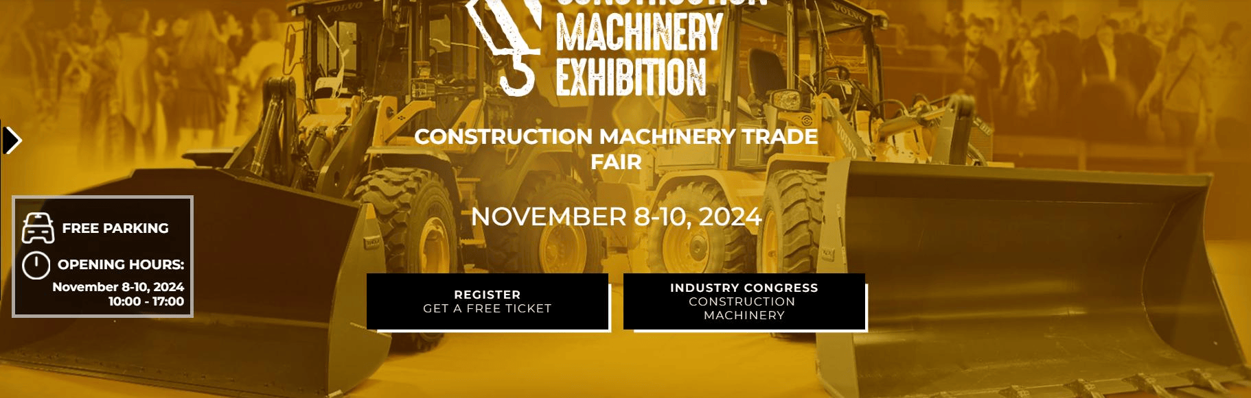 FB体育 FB体育平台2024年波兰（华沙）工程机械及矿山机械展览会CONSTRUCTION MACHINERY(图1)
