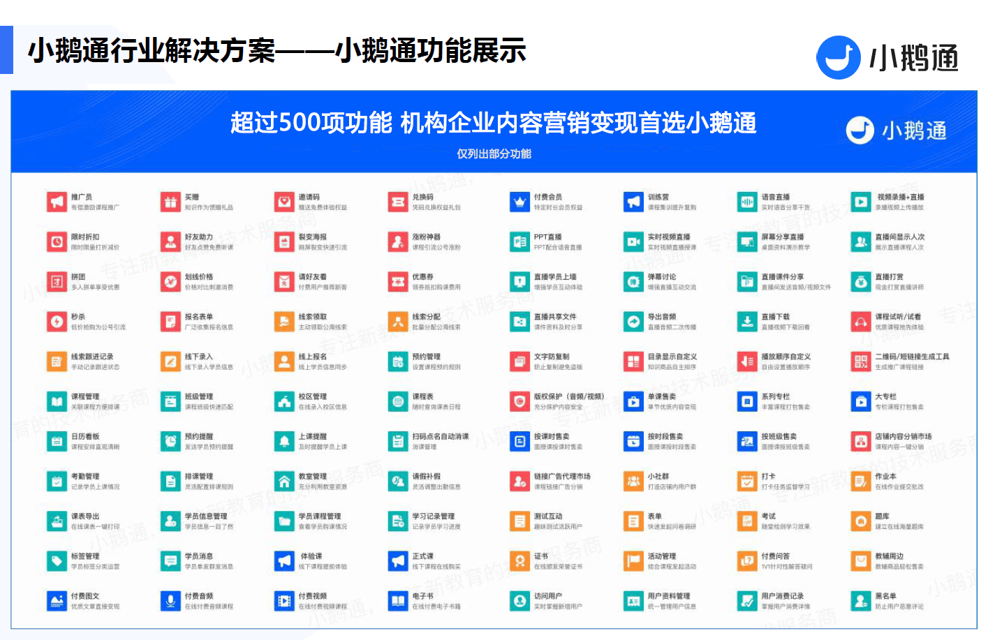 小鹅通是什么平台，做什么的？