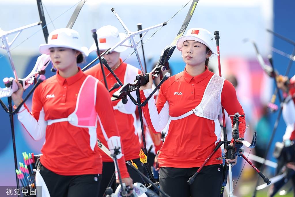 奥运-女子射箭团体决赛中国不敌韩国 获得亚军