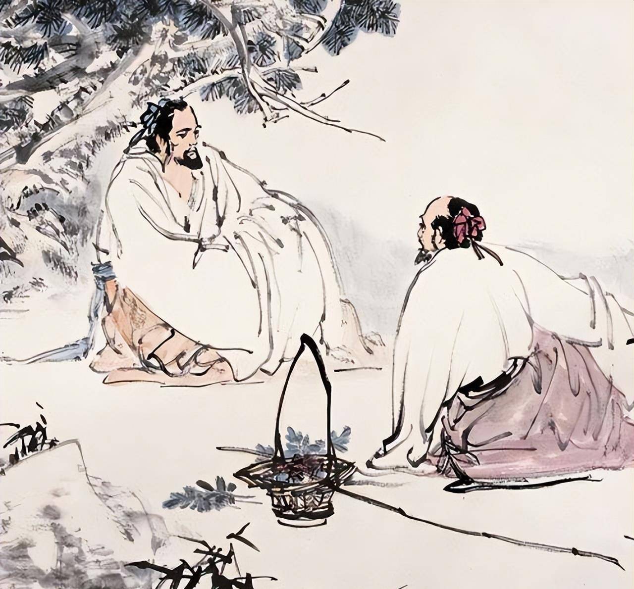 采薇 伯夷、叔齐耻食周粟，隐于首阳山，采集野菜而食之，及饿将死，作歌