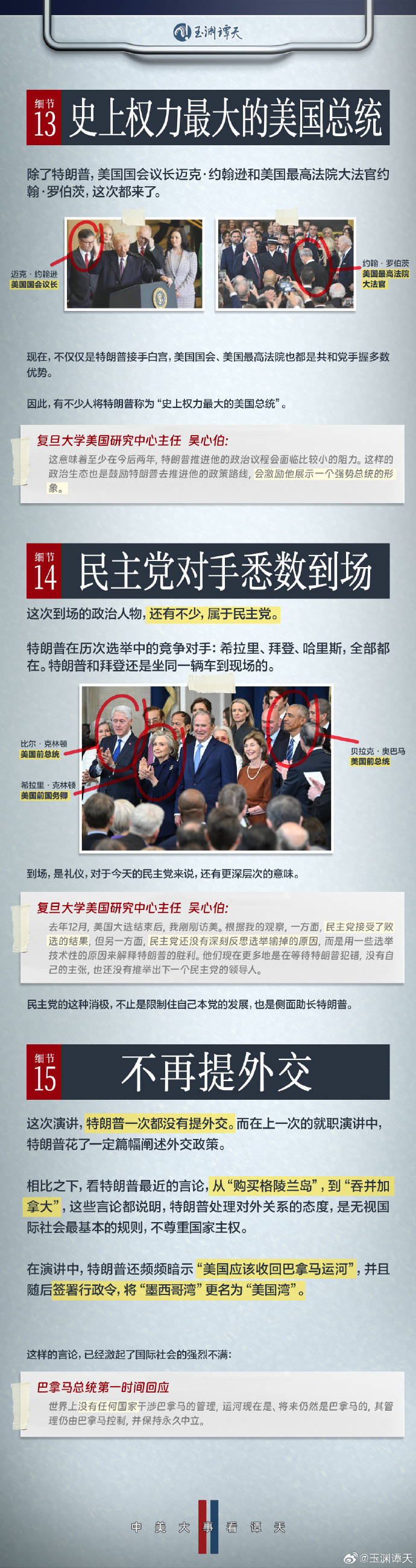 就职演讲的20个细节透视“特朗普2.0”