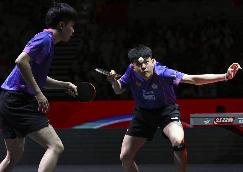 世乒赛：篠塚大登/户上隼辅3-2 日本时隔64年男双再夺冠