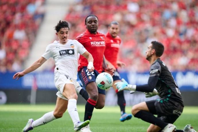 西甲联赛：奥萨苏纳 1-0 小胜瓦伦西亚收获新赛季首胜西甲联赛免费高清直播＋实时赛程积分榜＋竞彩预测全覆盖（2025赛季）