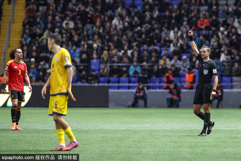 世预赛-比利时1-1十人哈萨克斯坦 还剩1轮2分领跑积分榜