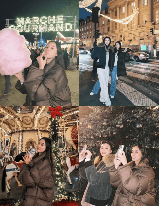 奚梦瑶和小姑子处成闺蜜！圣诞一周都形影不离，陪完婆婆又陪老公