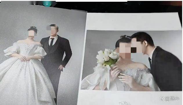 婚纱照里的“第三者”即将步入婚姻的她愤怒要求退款 门店回应(图1)