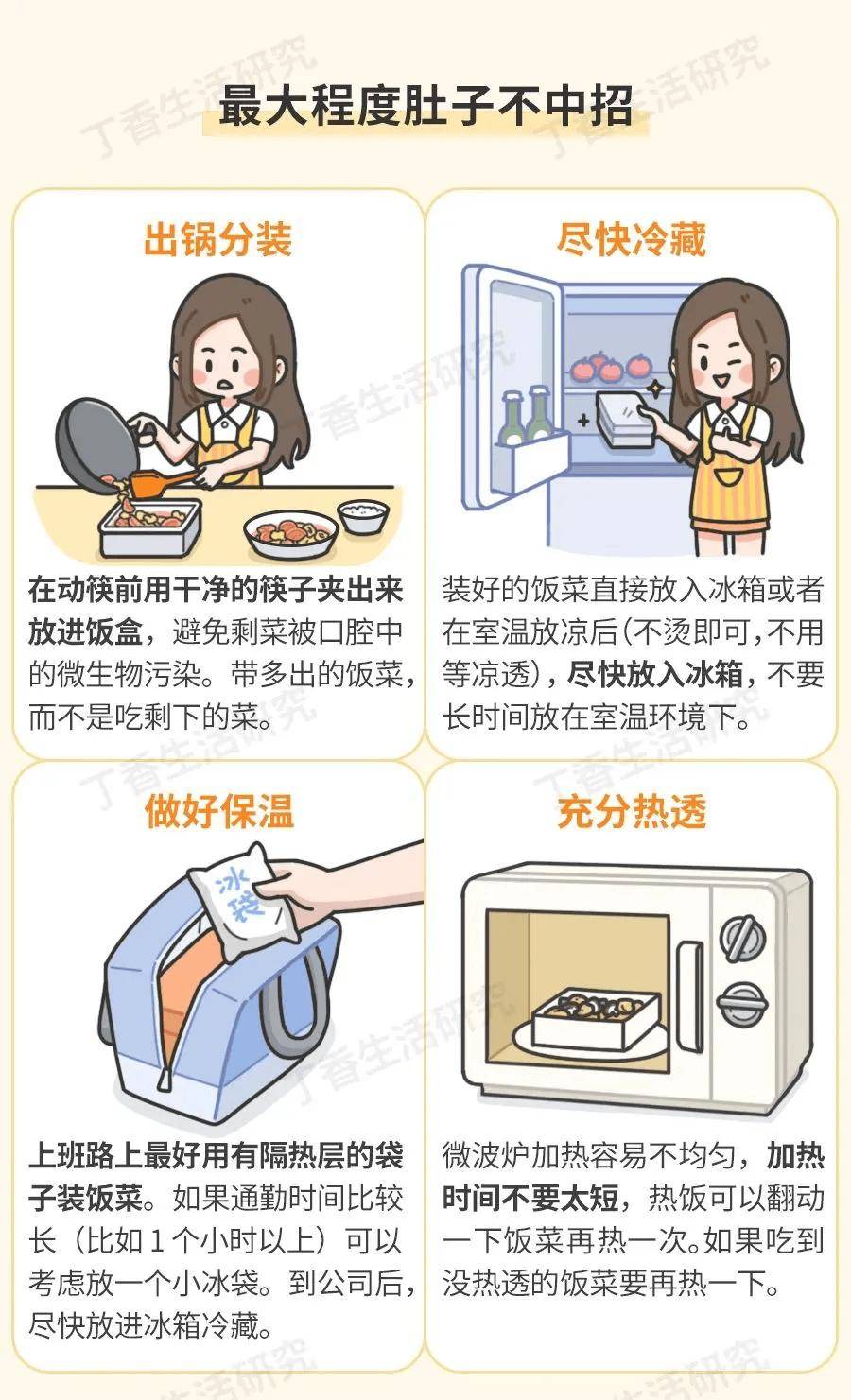 这类隔夜菜宁愿倒掉也别吃！ 尤其别带便当